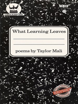 cover image of What Learning Leaves